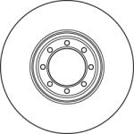 TRW Disc Frana Df4985S Iveco Daily Iii/Daily Iv/Daily V/Daily Vi