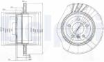 DELPHI Disc Frana Bg3943 Bmw X3