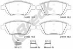 BRECK Set Placute Frana, Frana Disc 248830070200 Citroën C3 Aircross Ii/C3 Ii/C3 Iii