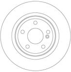 TRW Disc Frana Df6886 Infiniti Q30/Qx30