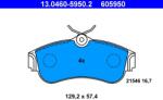ATE Set Placute Frana, Frana Disc 13.0460-5950.2 Nissan Almera Ii/Primera