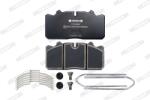 FERODO Set Placute Frana, Frana Disc Fcv4283B Daf Cf/Lf 45/Xf/Xf 105/Xf Ii/Xg/Xg+
