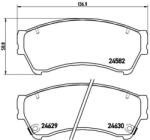 BREMBO Set Placute Frana, Frana Disc P49039 Besturn (Faw) B70/B90/X80 Ford Usa Fusion (P49039)