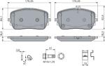 Bosch Set Placute Frana, Frana Disc 0986460146 Mercedes-Benz Gle/Gls