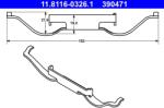 ATE Arc, Etrier Frana 11.8116-0326.1 Citroën C4 Picasso Ii/C4 Spacetourer Vw Sharan (11.8116-0326.1)