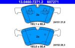 ATE Set Placute Frana, Frana Disc 13.0460-7271.2 Mercedes-Benz Gl-Class/M-Class (13.0460-7271.2)