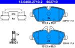 ATE Set Placute Frana, Frana Disc 13.0460-2710.2 Bmw 1 Mini Mini/Mini Clubman (13.0460-2710.2)