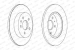 FERODO Disc Frana Ddf1423C Audi A4 B7 Seat Exeo (DDF1423C)