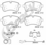 BRECK Set Placute Frana, Frana Disc 292320070300 Iveco Daily Iv/Daily V/Daily Vi