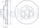 DELPHI Disc Frana Bg4788C Mercedes-Benz A-Class/B-Class/Cla/Cla Shooting Brake