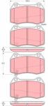 TRW Set Placute Frana, Frana Disc Gdb3381 Nissan 350Z