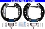ATE Set Saboti Frana 03.0520-7222.3 Dacia Dokker/Duster/Lodgy/Logan/Logan Pick-Up