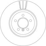 TRW Disc Frana Df6607S Bmw 3/3 Gran Turismo/3 Touring/4/4 Gran