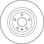 TRW Disc Frana Df4818S Audi A6 C6 Audi (Faw) A6L C6