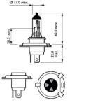 Philips Bec, Far Faza Lunga 12342Rgts2 Abarth Grande Punto/Punto/Ritmo Alfa Romeo 164/33