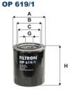 FILTRON Filtru Ulei Op619/1 Ford Ranger Mazda B-Serie/Bt-50 Pick-Up Metrocab Taxi (OP619/1)