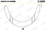 GLYCO Saiba Distantier, Arbore Cotit A203/20.10Mm Citroën Ax/Berlingo/Bx/C15/C2/C3 I (A203/20.10mm)