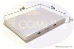 COMLINE Filtru, Aer Habitaclu Ekf400 Mercedes-Benz C-Class/C-Class T-Model/Cls/E-Class