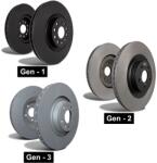 EBC Brakes Disc Frana Puntea Spate D7243 Chrysler 300C Dodge Challenger/Charger