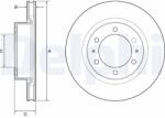 DELPHI Disc Frana Bg4925C Toyota Fortuner/Hilux Vii/Hilux Vii Pick-Up/Hilux Viii (BG4925C)