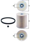 MAHLE Filtru Combustibil Kx231D Opel Astra G/Astra G Classic Caravan/Astra H/Combo (KX231D)