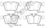 BRECK Set Placute Frana, Frana Disc 221410055400 Jaguar E-Pace/F-Pace/Xe/Xf Ii (221410055400)