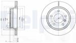 DELPHI Disc Frana Bg3041C Bmw 3