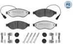MEYLE Set Placute Frana, Frana Disc Punte Fata 0252446819-1/Pd Citroën Jumper Ii (0252446819-1/PD)