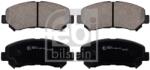 Febi Bilstein Set Placute Frana, Frana Disc Punte Fata 16738 Nissan Qashqai I/Rogue/X-Trail