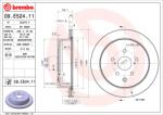 BREMBO Disc Frana 09. E524.11 Lexus Rx (09.E524.11)