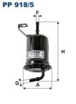 FILTRON Filtru Combustibil Pp918/5 Toyota Hilux Vi Pick-Up/Land Cruiser Prado