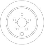 TRW Disc Frana Df6503 Subaru Forester/Impreza/Xv