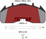 TEXTAR Set Placute Frana, Frana Disc 2942602 Scania G Ii/L/P Ii/R Ii/S
