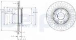 DELPHI Disc Frana Bg3222 Citroën Evasion/Jumpy I Fiat Scudo/Ulysse Peugeot 806/Expert