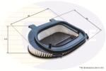 COMLINE Filtru Aer Eaf849 Bmw X3/X5/X6 (EAF849)