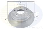 COMLINE Disc Frana Adc1643 Mercedes-Benz A-Class/B-Class