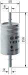 Bosch Filtru Combustibil F026403037 Alfa Romeo Giulia/Stelvio Fiat 500X Jeep Renegade