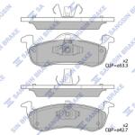 Hi-Q Set Placute Frana, Frana Disc Sp4017 Lincoln Mkt