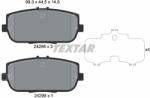 TEXTAR Set Placute Frana, Frana Disc 2429801 Abarth 124 Fiat 124 Mazda Mx-5 Iii/Mx-5 Iv