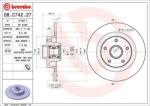 BREMBO Disc Frana 08. C742.27 Renault Megane Iv/Scénic Iv/Talisman