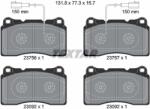 TEXTAR Set Placute Frana, Frana Disc 2375601 Alfa Romeo Giulietta