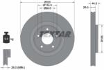 TEXTAR Disc Frana 92283503 Nissan X-Trail Iii Renault Koleos Ii Samsung Qm6
