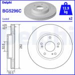 DELPHI Disc Frana Bg5296C Ford Focus Iv