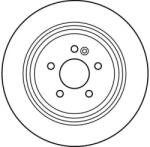 TRW Disc Frana Df4196 Mercedes-Benz M-Class