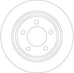 TRW Disc Frana Df4420 Mazda 3/5