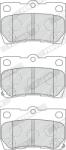FERODO Set Placute Frana, Frana Disc Fdb4001 Lexus Gs/Is C/Is Ii Toyota Mark X I