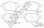 BRECK Set Placute Frana, Frana Disc 235870070110 Audi A1/A3/Tt Seat Altea/Ibiza Iv/Leon (235870070110)