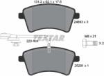 TEXTAR Set Placute Frana, Frana Disc 2469306 Nissan Nv250 Renault Kangoo