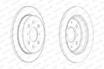 FERODO Disc Frana Ddf2244C Honda City V/Jazz Iii/Jazz Iv