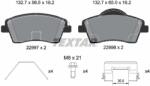 TEXTAR Set Placute Frana, Frana Disc 2299701 Lynk & Co 01 Volvo Xc40 Volvo Asia Xc40
